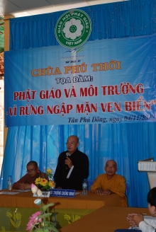 Discussion on Buddhism and environment : For the coastal mangroves