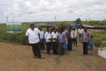 Communities prepare for the first harvest from their ponds 