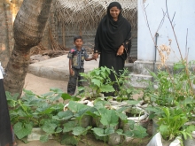 Home gardening by fisher ladies 