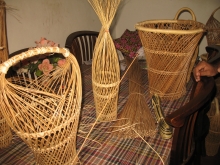 Ekel-based handicraft production by fisher women 