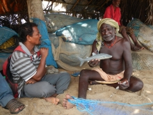 Fishermen interviews in Golabandha, Odisha