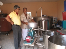 Buffalo milk processing facility