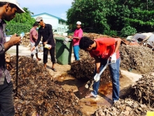 Ukulhas Island's waste management system