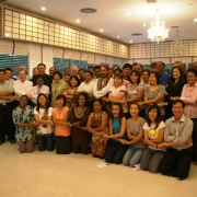 Integrated coastal management course students at AIT during launch September 2011