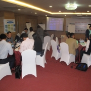 Participants attending the workshop