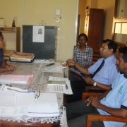 First monitoring visit to the SGF project implemented by Department of Chemistry, University of Jaffna 