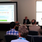 MFF Coordinator Dr Steen Christensen presenting MFF governance structure at the WPC 2014 side event