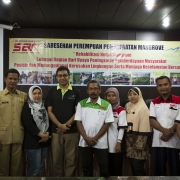 Training on mangrove rehabilitation