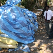 Project proponents inspect Vaikaradhoo materials