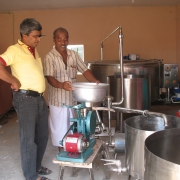 Buffalo milk processing facility