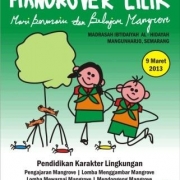 Mangrover Cilik (MANGCIL) 2013 : Youth Education through enviornment education with mangrove as flagship programme for elementary school students