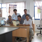 MFF SGF team at Research Institute for Aquaculture 2 (RIA 2) 