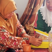 Livelihood activity by women's group Sido Agung