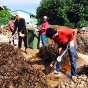 Ukulhas Island's waste management system