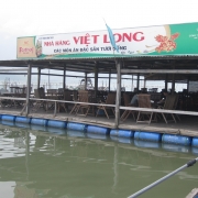 Mr.Vinh, local restaurant owner in Lap An Lagoon