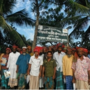 Shyamnagar community wants to regain the coconut and palm trees lost in and after cyclone Aila