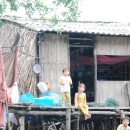 Household living in the core zone of Mui Ca Mau National Park