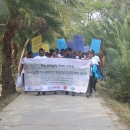 Rally in Nijhum Dwip on World Wetlands Day 2018