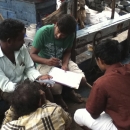Conducting fishermen surveys along the west coast of India