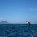 Guard house of Trao Reef Marine Reserve