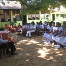 Awareness raising in school children in Batticaloa