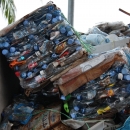 Compacted waste in Hoarafushi Island 