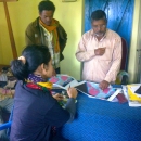 GIS mapping validation with the Panchayat (leader)