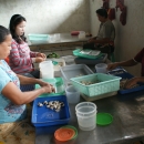 Women beneficiaries at the meat crab industry at Makassar