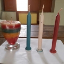 Candles made by women of Keti Bandar