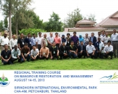 Regional Mangrove Training Course Group at Sirindhorn IE Park