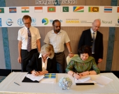 IUCN and SIDA sign agreements at the MFF Phase 3 launch