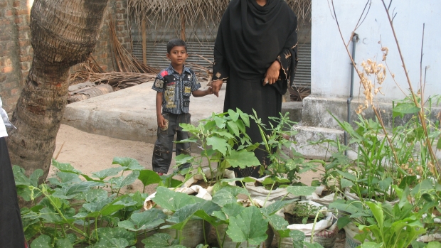 Home gardening by fisher ladies 