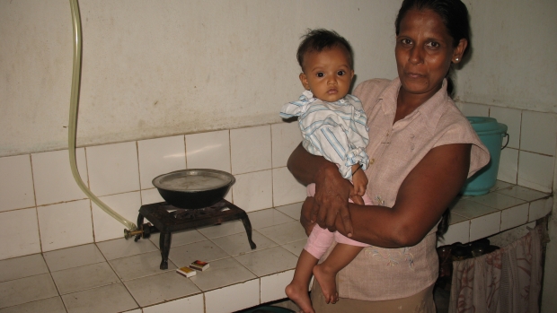 Biogas cook Balapatiya