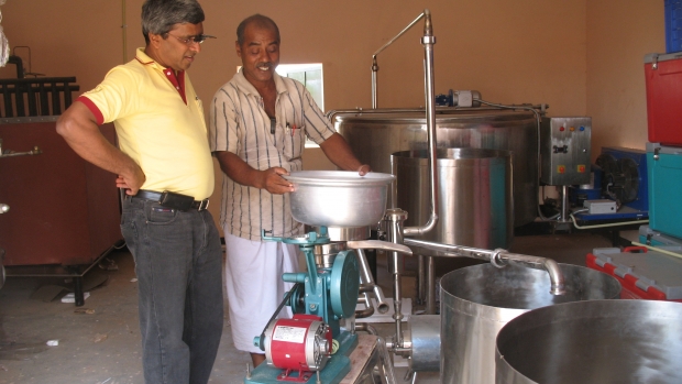 Buffalo milk processing facility