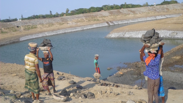 Re-excavation of Shapkhali canal