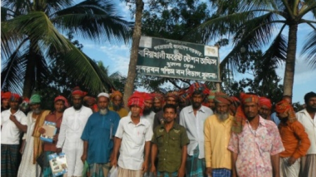 Shyamnagar community wants to regain the coconut and palm trees lost in and after cyclone Aila