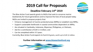 Blue Action Fund - 2019 Open Call for Proposals