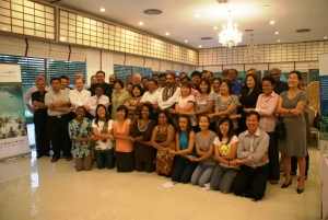 Integrated coastal management course students at AIT during launch September 2011