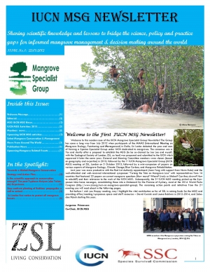 First edition of the IUCN Mangrove Specialist Newsletter