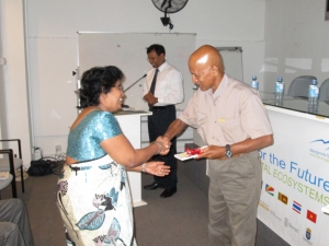 Launch of MFF funded Field Guide to the Reef Fishes of Sri Lanka, Vol II