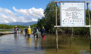 Monitoring MFF project activities in Torsiaje, Pohuwato