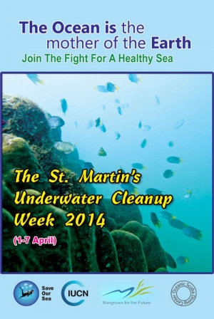 Annual cleaning week in Saint Martin's Island