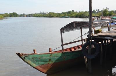 Boat at Trapeang Sangke