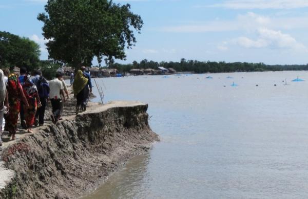 Mathurapur village in Shyamnagar Satkhira