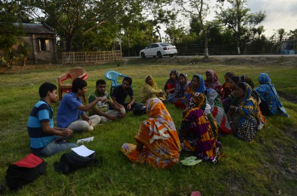 An afternoon with Nabadiganta Mohila Shamity